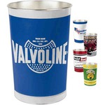 Personalized Medium Tin Trash Cans!