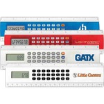 Custom Printed 1 Day Service Ruler Calculators!