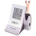 Personalized 1 Day Service Miniature LCD Projection Clocks!