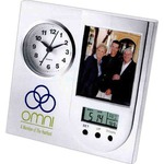 Custom Imprinted 1 Day Service Analog Alarm Clocks!