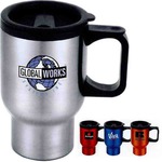 Custom Printed 1 Day Service Steel Travel Mugs!
