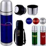 Custom Designed 1 Day Service Vacuum Sealed Steel Bottles!