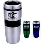 Custom Imprinted 1 Day Service Stainless Steel 16oz Tumbler Travel Mugs!