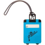 Custom Designed 1 Day Service Double Swivel Luggage Tags!