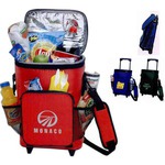 Custom Decorated 1 Day Service Telescoping Handle Insulated Bags!
