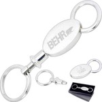 Custom Designed 1 Day Service Oval Valet Key Tags!
