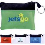 Custom Imprinted 1 Day Service Flexible Plastic Coin and Key Holders!