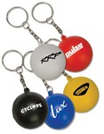 Custom Imprinted 1 Day Service Round Swivel Key Rings!