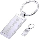 Custom Decorated 1 Day Service Dangling Silver Key Tags!