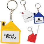 Custom Printed 1 Day Service House Shaped Key Tags!