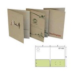 Personalized 1 Day Service Recycled Chipboard Portfolios!