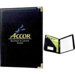 Custom Decorated 1 Day Service Leatherette Matte Pocket Portfolios!