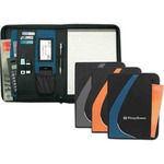 Customized 1 Day Service Zippered Portfolio Writing Pads!