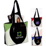 Custom Designed 1 Day Service Zippered Tote Bags!