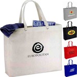 Custom Imprinted 1 Day Service Recyclable Tote Bags!