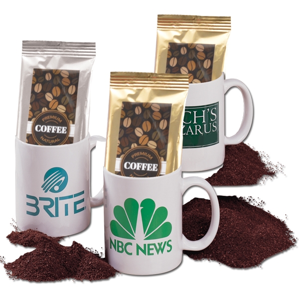 Coffee Packets, Custom Printed With Your Logo!