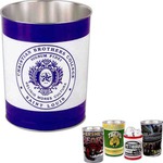 Custom Imprinted Small Tin Trash Cans!