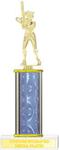 Custom Made Female Batter Baseball Trophies!