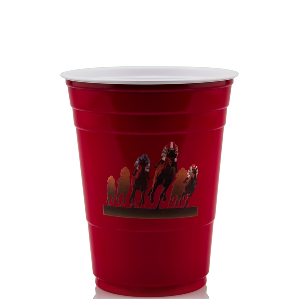 Red Solo Party Cups, Full Color Printing With Your Logo!