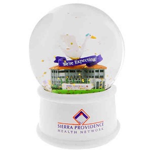 3-d Snow Globes, Customized With Your Logo!