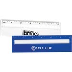 Customized 3 Day Service 2 in 1 Magnifiers with Rulers!