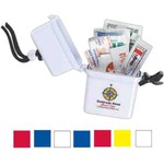 Custom Imprinted 3 Day Service Outdoor Survival Kit Filled Waterproof Containers!