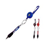 Custom Printed 3 Day Service Retractable Carabiner Pens!