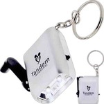 Custom Printed 3 Day Service Wind Up Flashlight Keychains!