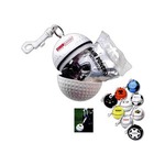 Custom Printed 3 Day Service World Globe Shaped Waterproof Containers with Ponchos!