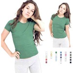 Custom Imprinted American Apparel Baby Rib Basic S/S T's For Women!
