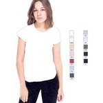 Custom Imprinted American Apparel Baby Rib Cap Sleeve Shirts For Women!