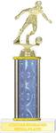 Custom Made Male Action Soccer Player Trophies!
