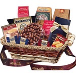 Custom Printed Proper Fare Gift Baskets!