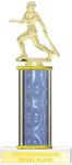 Custom Engraved Male Action Batter Baseball Trophies!