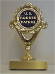 Engraved U.S. Border Patrol     Trophies!