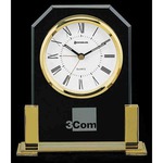 Custom Imprinted Brass Clocks!