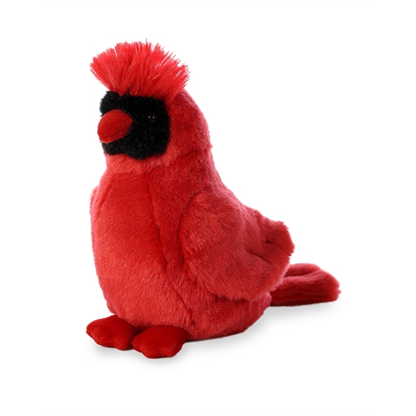 Cardinal Bird Beanie Toys, Custom Printed With Your Logo!