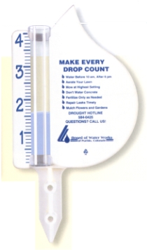 Dew Drop Rain Gauges, Personalized With Your Logo!