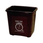 Customized Recycled Plastic Waste Baskets!