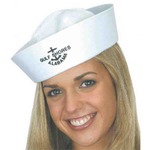 Custom Imprinted Sailor Navy Caps!