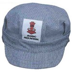 Custom Imprinted Railroad Engineer Caps!