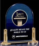 Custom Engraved Airflyte Series on Gold Plated Brass Base