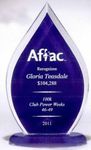 Custom Engraved Flame Series Acrylic Award