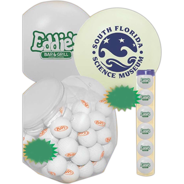 Ping Pong Balls and Table Tennis Balls, Custom Printed With Your Logo!