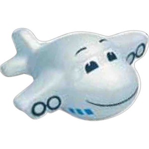 Airplane Stress Ball Squeezies, Custom Imprinted With Your Logo!