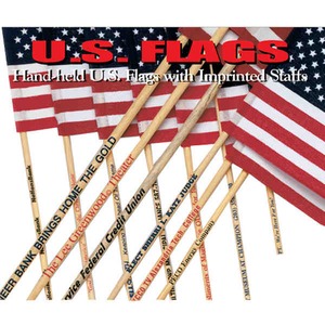 American Flags, Custom Imprinted With Your Logo!