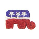 Custom Printed Elephant Shaped Applique!