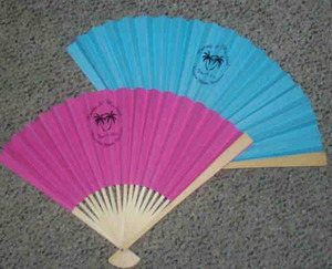 Asian Folding Fans, Custom Printed With Your Logo!