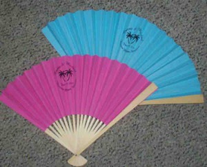 Asian Folding Fans, Custom Printed With Your Logo!