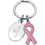 Custom Printed Awareness Ribbon Keychains!